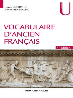 cover image of Vocabulaire d'ancien français--4e éd.